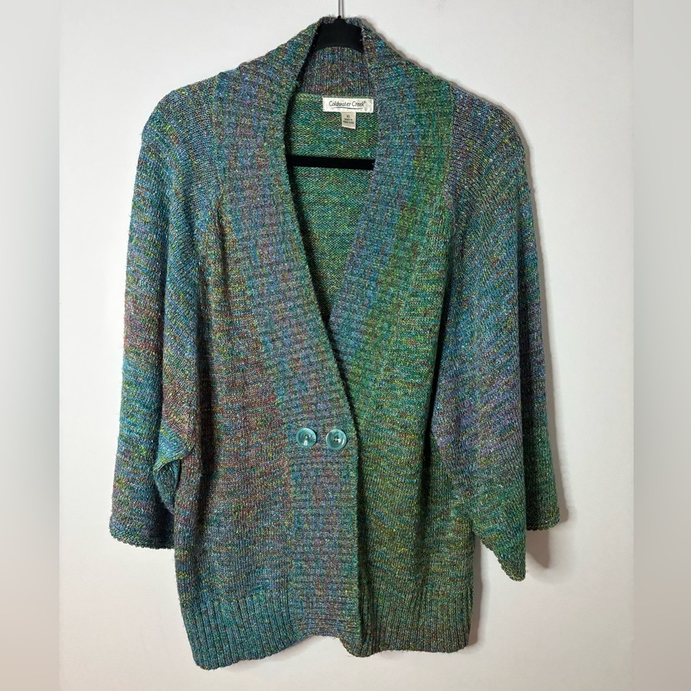 Coldwater Creek Multicolor Cardigan